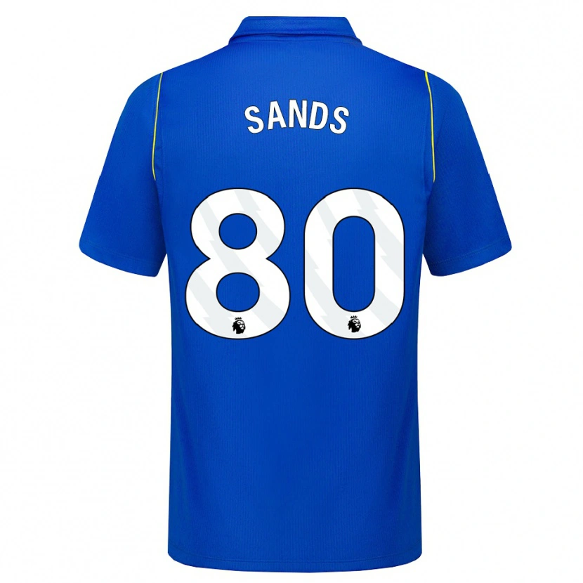 Danxen Dames Hudson Sands #80 Blauw Geel Thuisshirt Thuistenue 2026/27 T-Shirt België