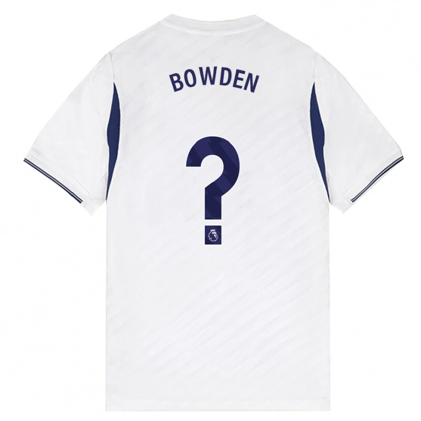Danxen Dames Jamie Bowden #0 Wit Rood Paars Thuisshirt Thuistenue 2026/27 T-Shirt België