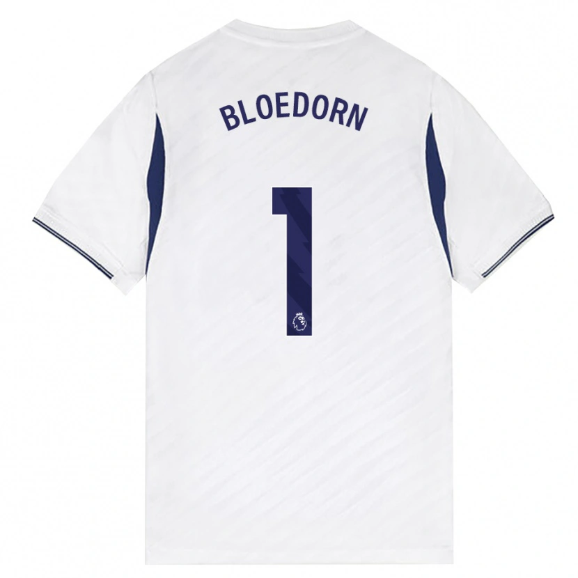 Danxen Dames Carey Bloedorn #1 Wit Rood Paars Thuisshirt Thuistenue 2026/27 T-Shirt België