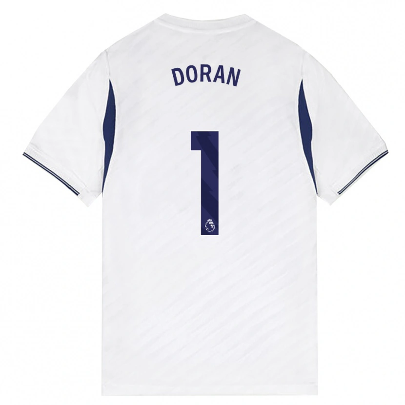 Danxen Dames Farren Doran #1 Wit Rood Paars Thuisshirt Thuistenue 2026/27 T-Shirt België