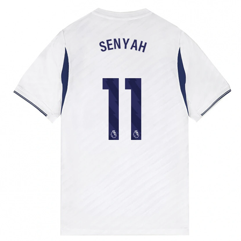 Danxen Dames Kwasi Senyah #11 Wit Rood Paars Thuisshirt Thuistenue 2026/27 T-Shirt België