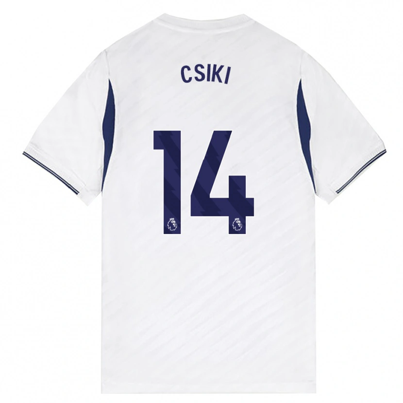 Danxen Dames Anna Csiki #14 Wit Rood Paars Thuisshirt Thuistenue 2026/27 T-Shirt België