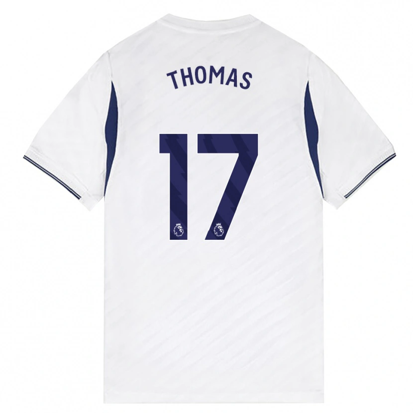 Danxen Dames Martha Thomas #17 Wit Rood Paars Thuisshirt Thuistenue 2026/27 T-Shirt België