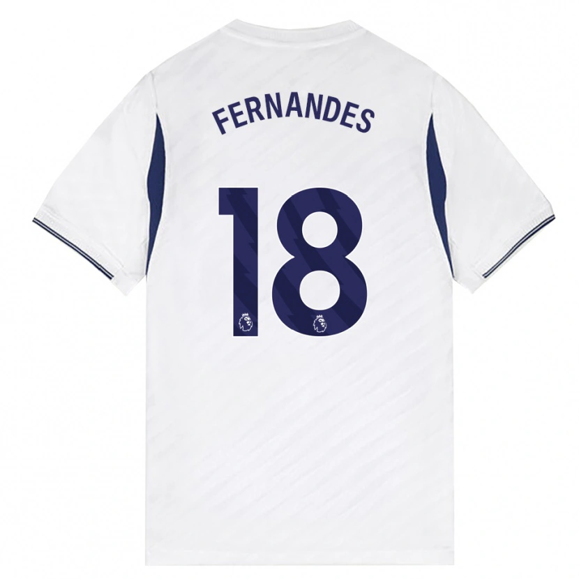 Danxen Dames Mateus Fernandes #18 Wit Rood Paars Thuisshirt Thuistenue 2026/27 T-Shirt België