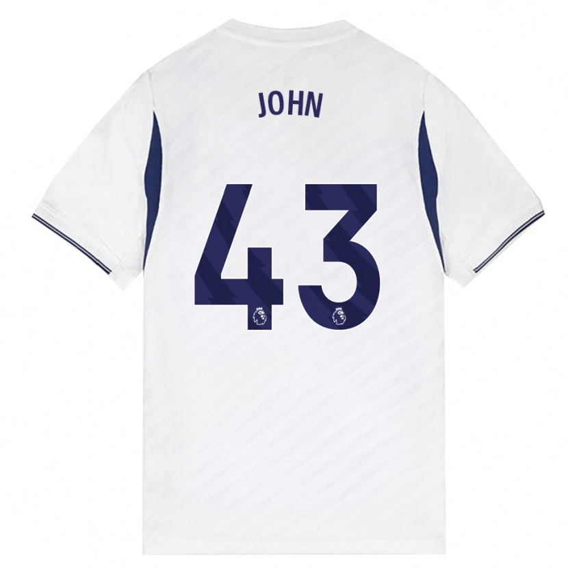 Danxen Dames Nile John #43 Wit Rood Paars Thuisshirt Thuistenue 2026/27 T-Shirt België