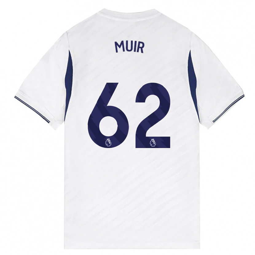 Danxen Dames Marqes Muir #62 Wit Rood Paars Thuisshirt Thuistenue 2026/27 T-Shirt België