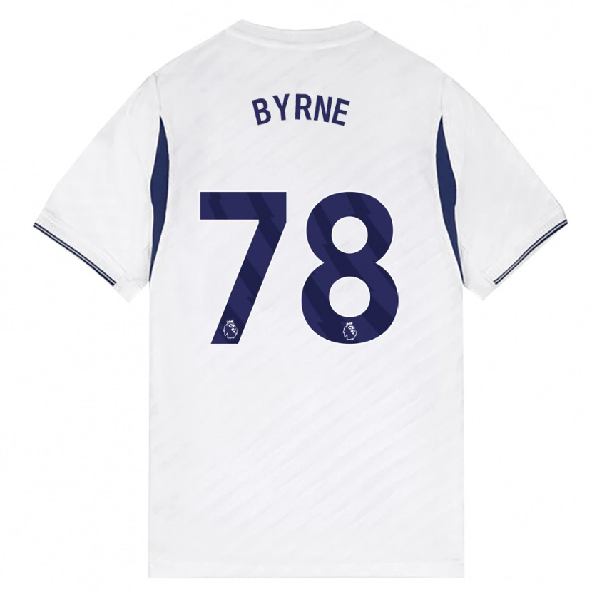 Danxen Dames Harry Byrne #78 Wit Rood Paars Thuisshirt Thuistenue 2026/27 T-Shirt België