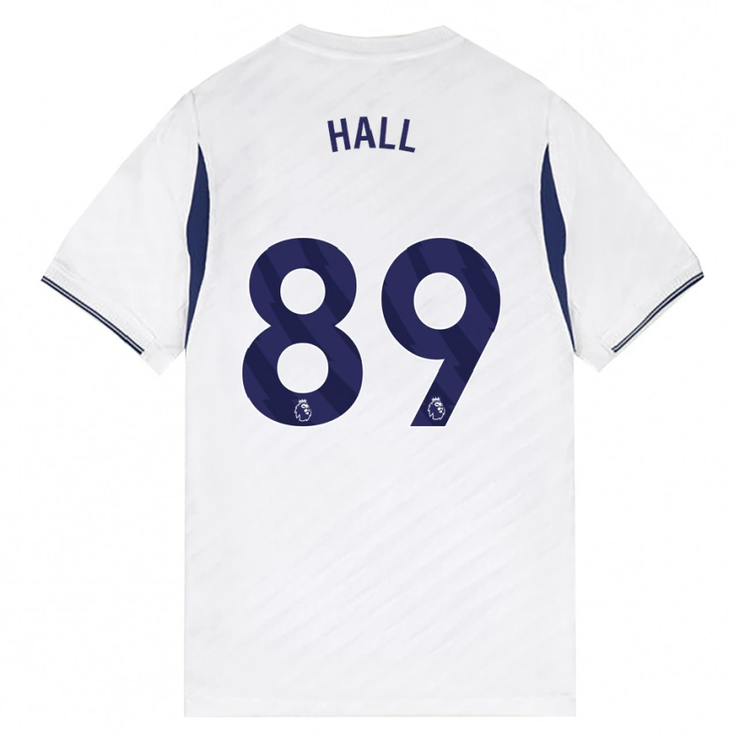 Danxen Dames Tye Hall #89 Wit Rood Paars Thuisshirt Thuistenue 2026/27 T-Shirt België