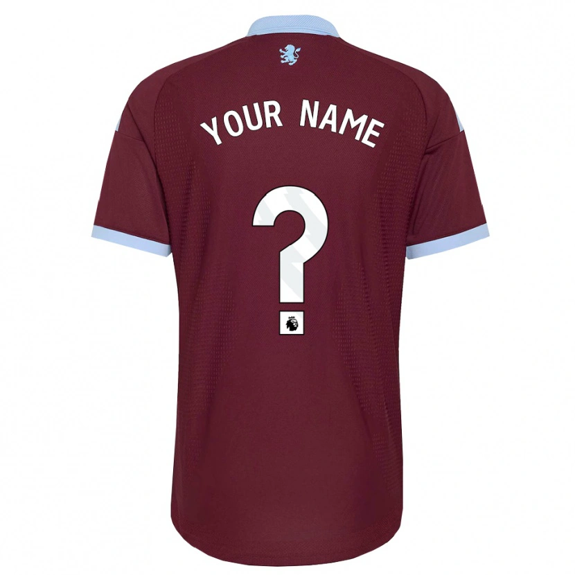 Danxen Dames Uw Naam #0 Korenbloemblauw Bordeaux Thuisshirt Thuistenue 2026/27 T-Shirt België
