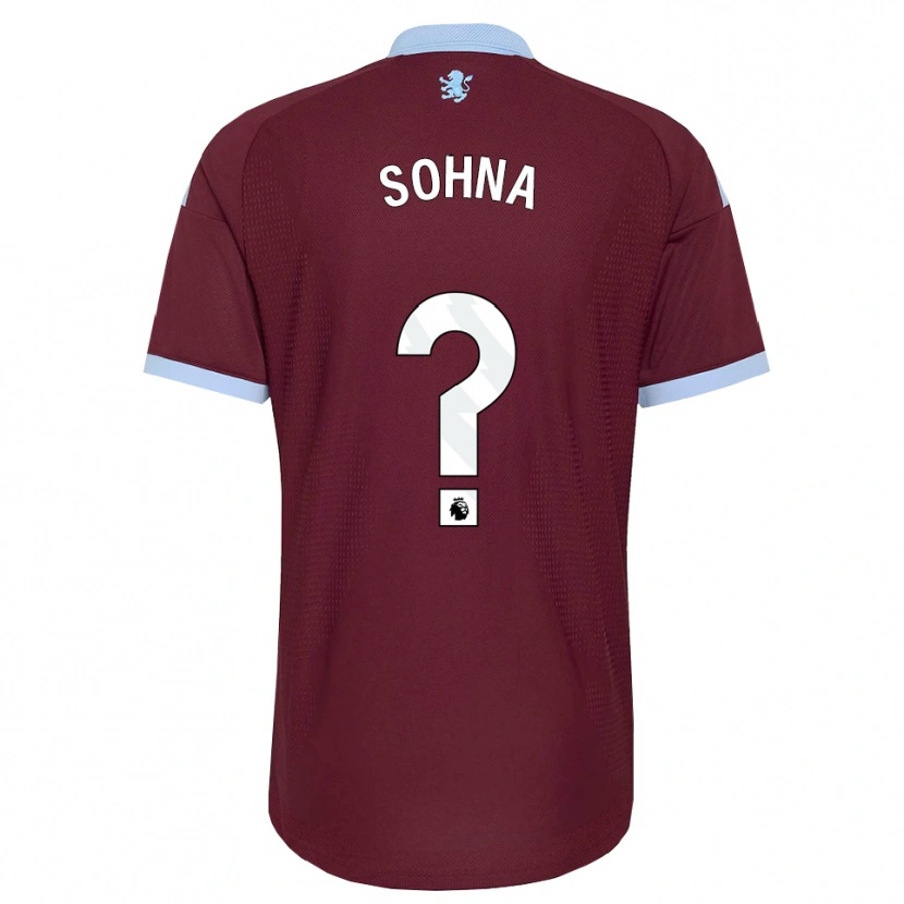 Danxen Dames Myles Sohna #0 Korenbloemblauw Bordeaux Thuisshirt Thuistenue 2026/27 T-Shirt België