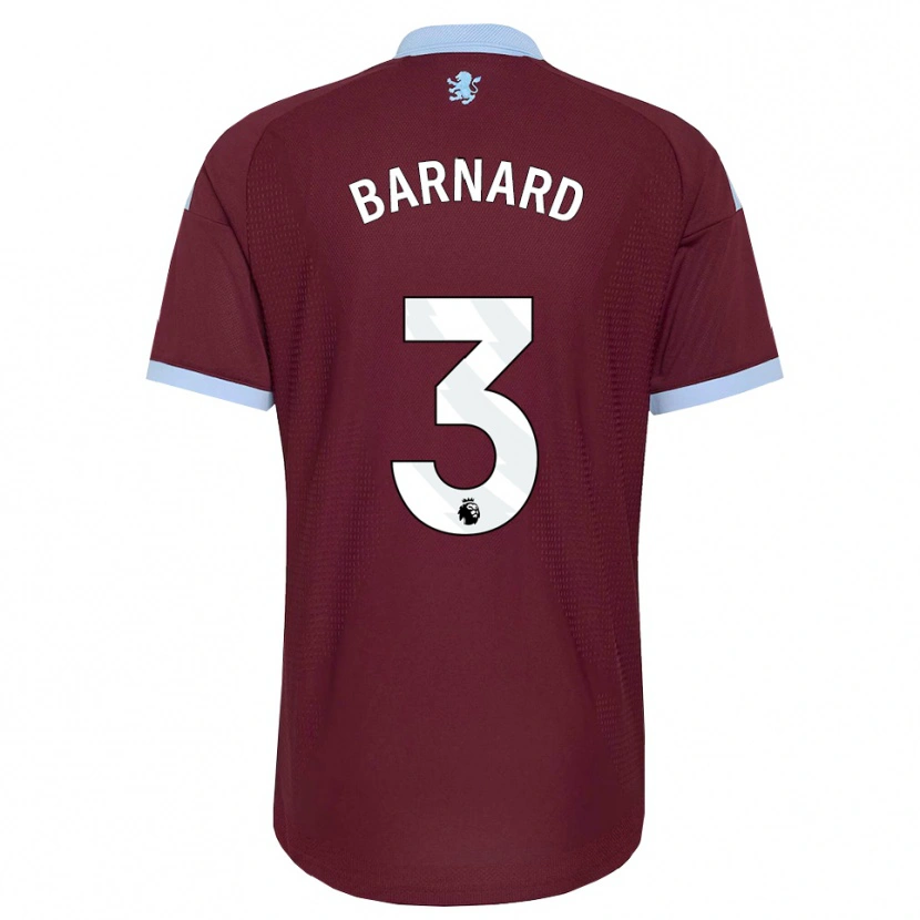 Danxen Dames Finlay Barnard #3 Korenbloemblauw Bordeaux Thuisshirt Thuistenue 2026/27 T-Shirt België