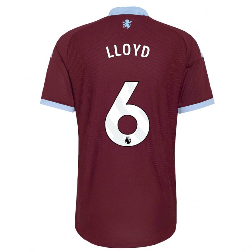 Danxen Dames Olly Lloyd #6 Korenbloemblauw Bordeaux Thuisshirt Thuistenue 2026/27 T-Shirt België