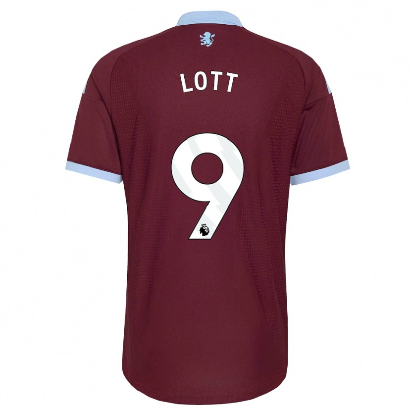 Danxen Dames Max Lott #9 Korenbloemblauw Bordeaux Thuisshirt Thuistenue 2026/27 T-Shirt België
