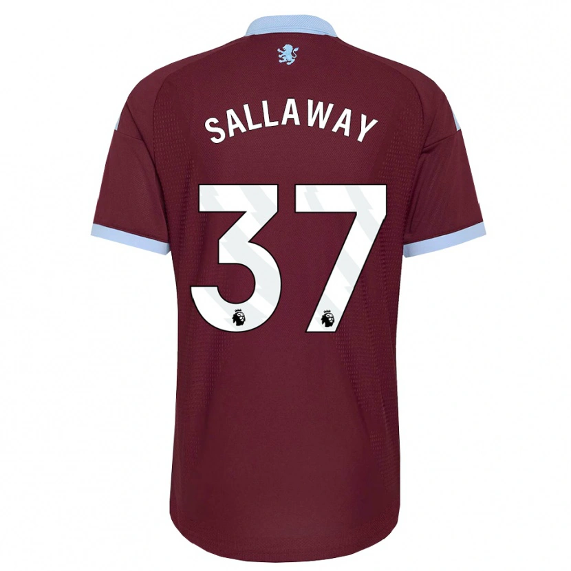 Danxen Dames Lydia Sallaway #37 Korenbloemblauw Bordeaux Thuisshirt Thuistenue 2026/27 T-Shirt België
