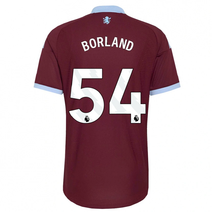 Danxen Dames Aidan Borland #54 Korenbloemblauw Bordeaux Thuisshirt Thuistenue 2026/27 T-Shirt België