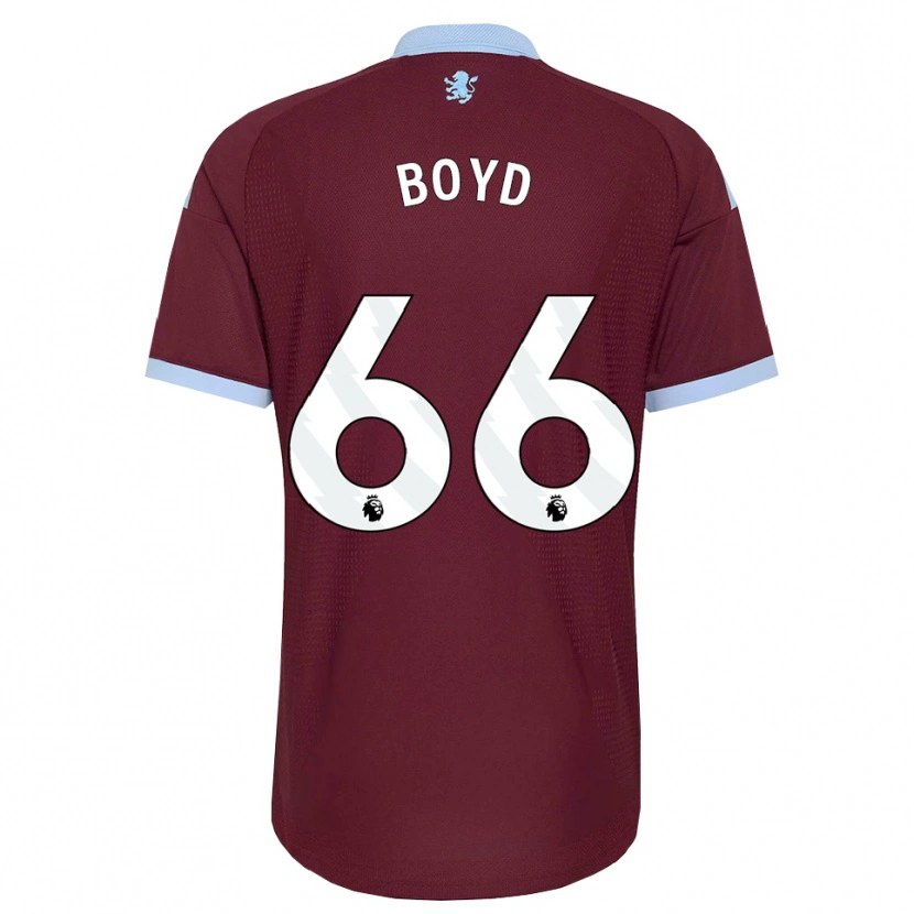Danxen Dames Fletcher Boyd #66 Korenbloemblauw Bordeaux Thuisshirt Thuistenue 2026/27 T-Shirt België