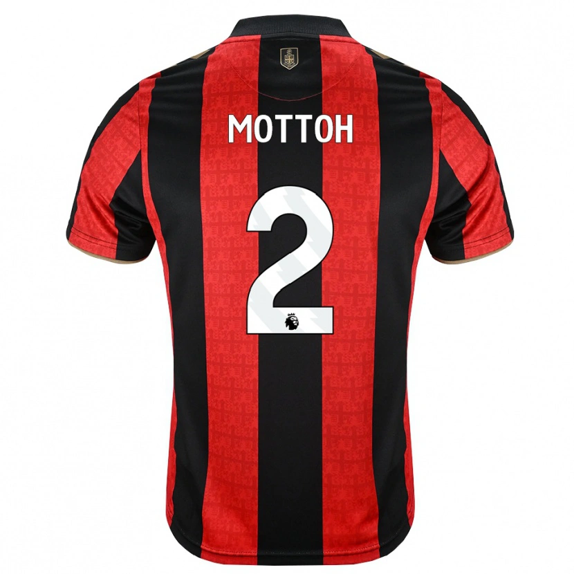 Danxen Dames Koby Mottoh #2 Goudgeel Rood Zwart Thuisshirt Thuistenue 2026/27 T-Shirt België