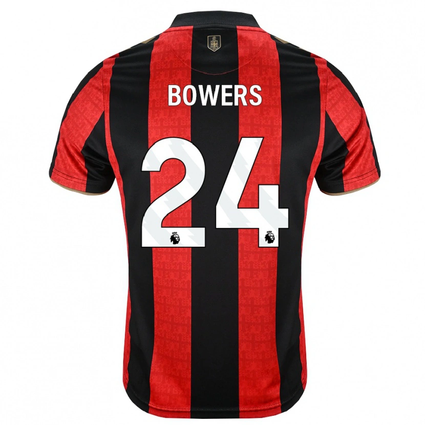 Danxen Dames Kelci Bowers #24 Goudgeel Rood Zwart Thuisshirt Thuistenue 2026/27 T-Shirt België