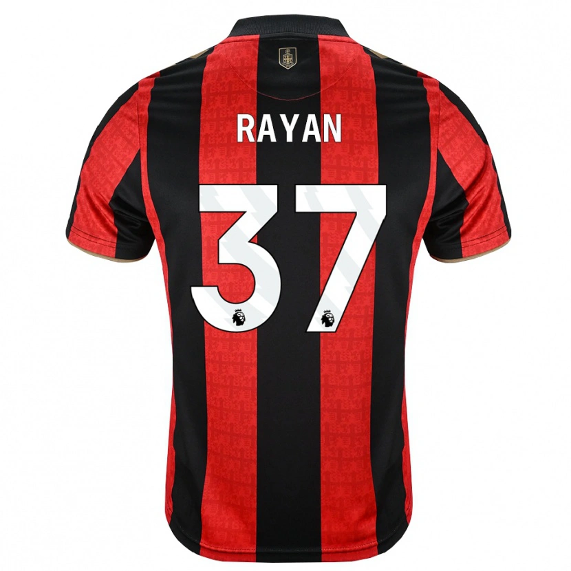 Danxen Dames Rayan Vitor Simplício Rocha #37 Goudgeel Rood Zwart Thuisshirt Thuistenue 2026/27 T-Shirt België
