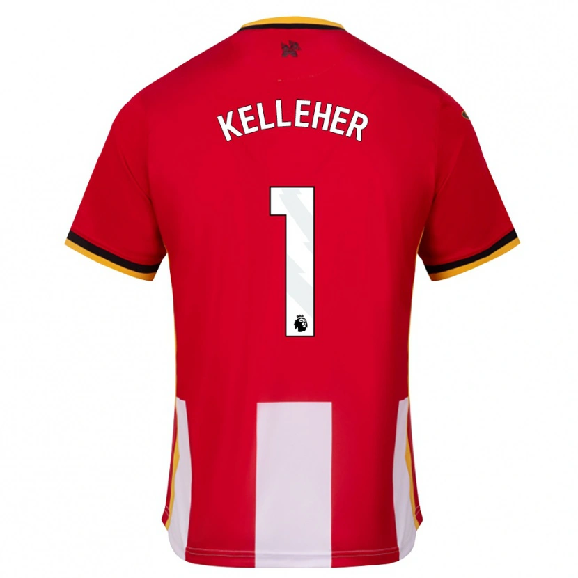 Danxen Dames Caoimhín Kelleher #1 Geel Zwart Rood Thuisshirt Thuistenue 2026/27 T-Shirt België