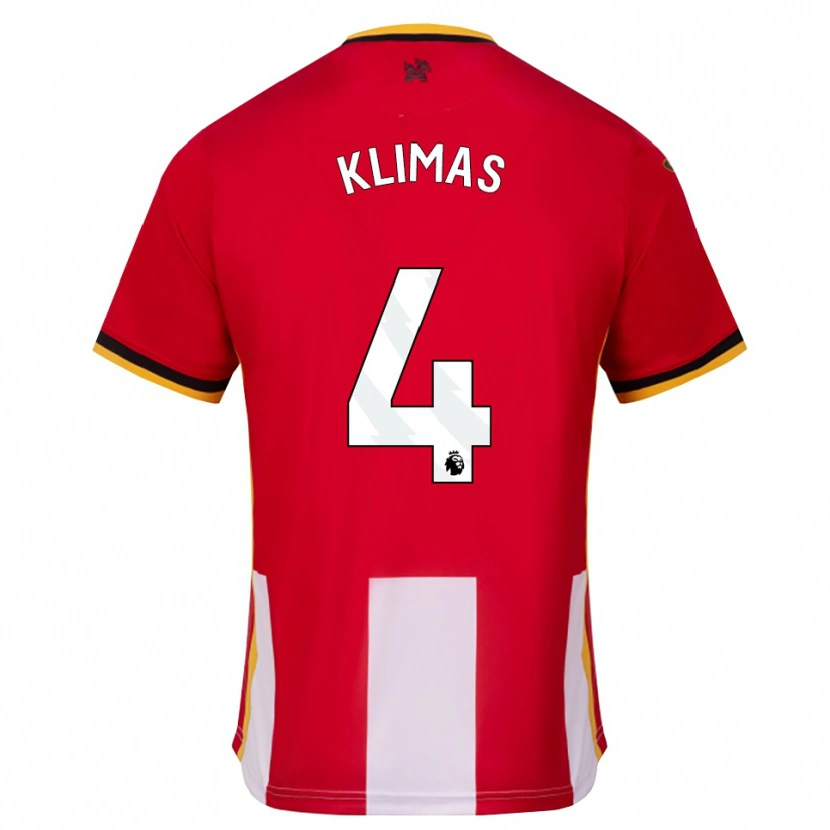 Danxen Dames Matas Klimas #4 Geel Zwart Rood Thuisshirt Thuistenue 2026/27 T-Shirt België