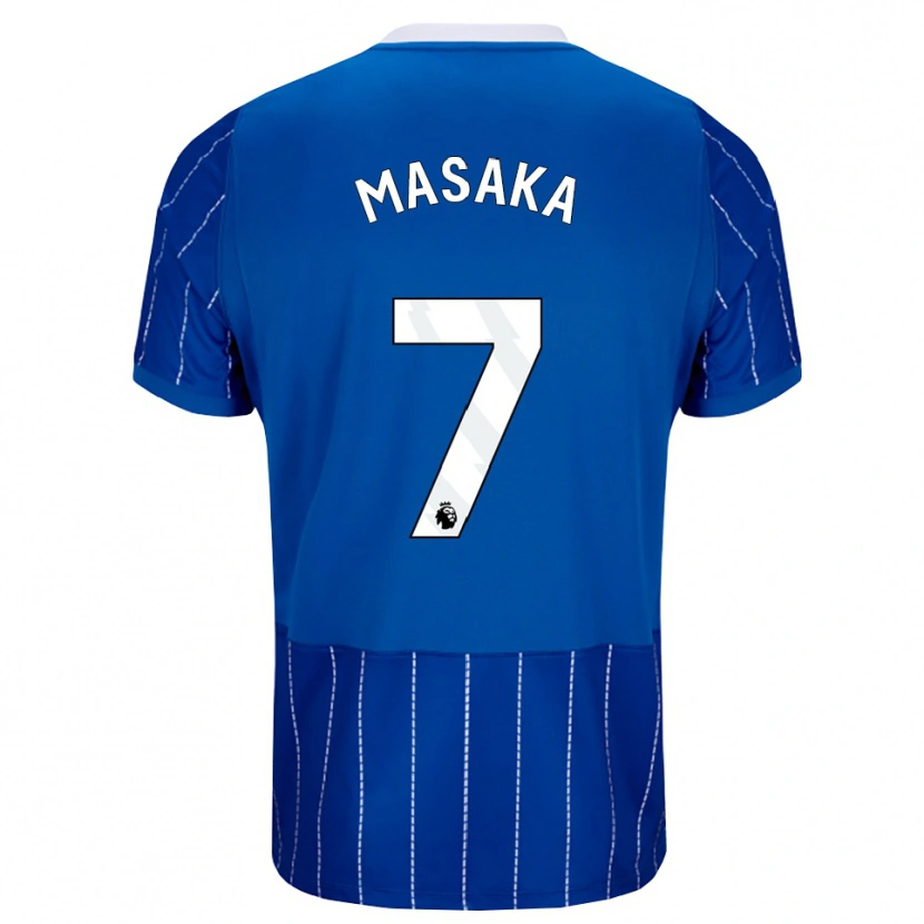 Danxen Dames Aisha Masaka #7 Mediumblauw Wit Thuisshirt Thuistenue 2026/27 T-Shirt België