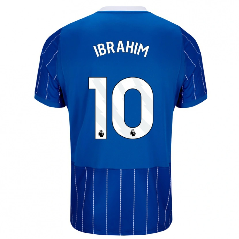 Danxen Dames Younes Ibrahim #10 Mediumblauw Wit Thuisshirt Thuistenue 2026/27 T-Shirt België