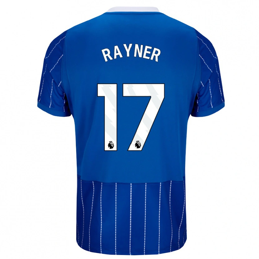 Danxen Dames Bex Rayner #17 Mediumblauw Wit Thuisshirt Thuistenue 2026/27 T-Shirt België