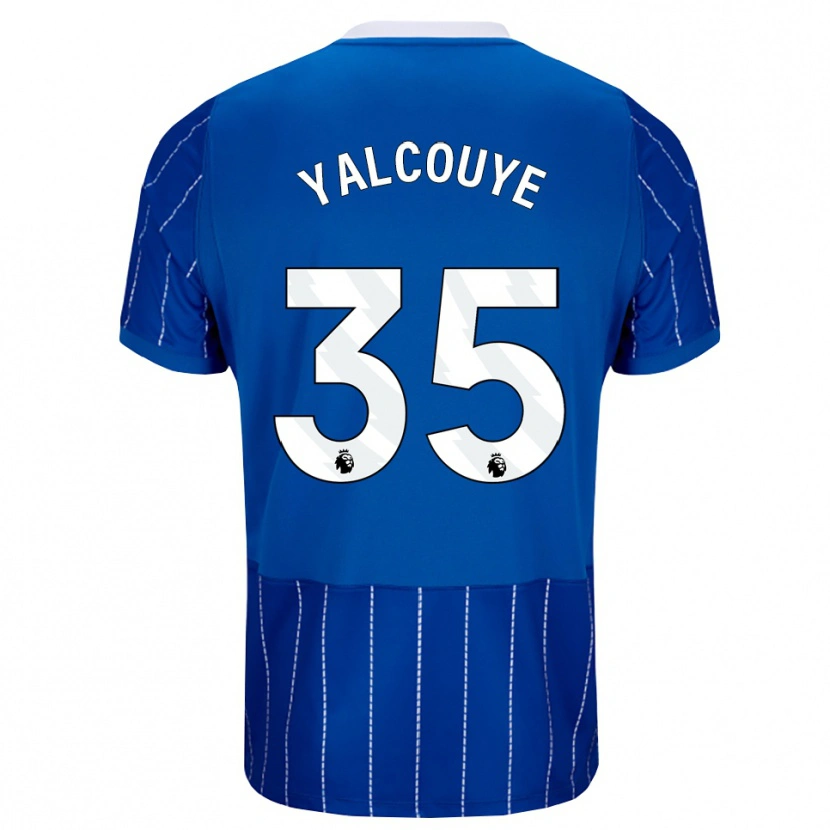 Danxen Dames Malick Yalcouyé #35 Mediumblauw Wit Thuisshirt Thuistenue 2026/27 T-Shirt België