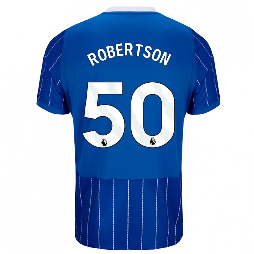 Danxen Dames Josh Robertson #50 Mediumblauw Wit Thuisshirt Thuistenue 2026/27 T-Shirt België