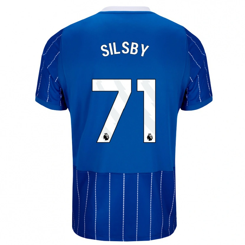 Danxen Dames Tyler Silsby #71 Mediumblauw Wit Thuisshirt Thuistenue 2026/27 T-Shirt België