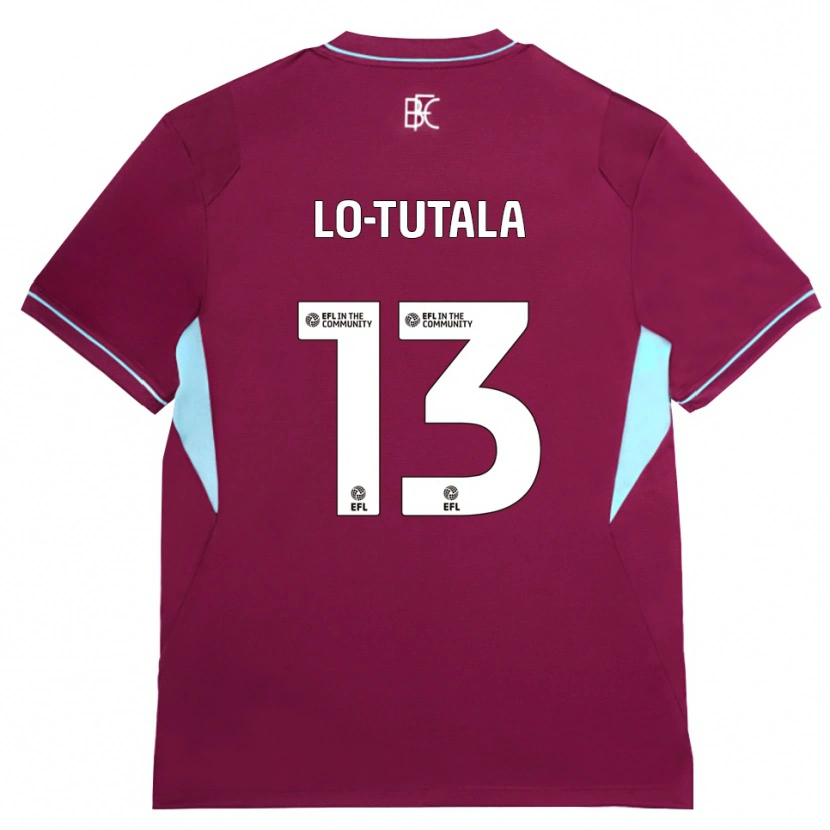 Danxen Dames Johanan Lo-Tutala #13 Bordeaux Groen Thuisshirt Thuistenue 2026/27 T-Shirt België