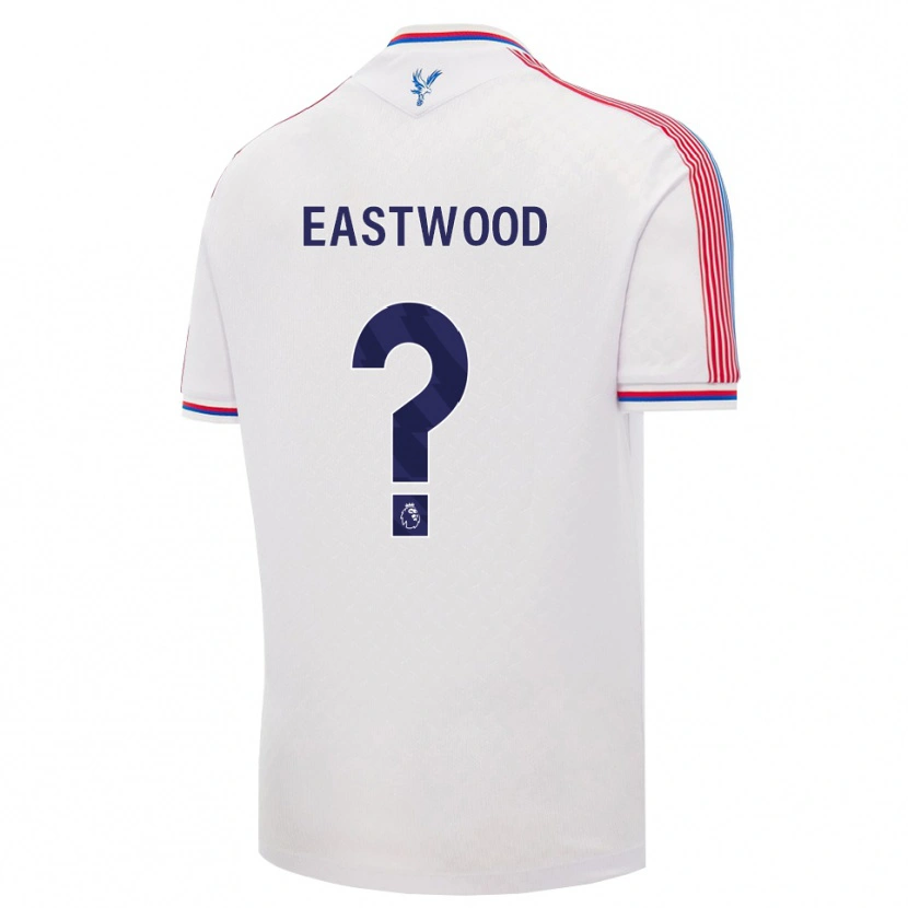 Danxen Dames William Eastwood #0 Wit Rood Blauw Thuisshirt Thuistenue 2026/27 T-Shirt België