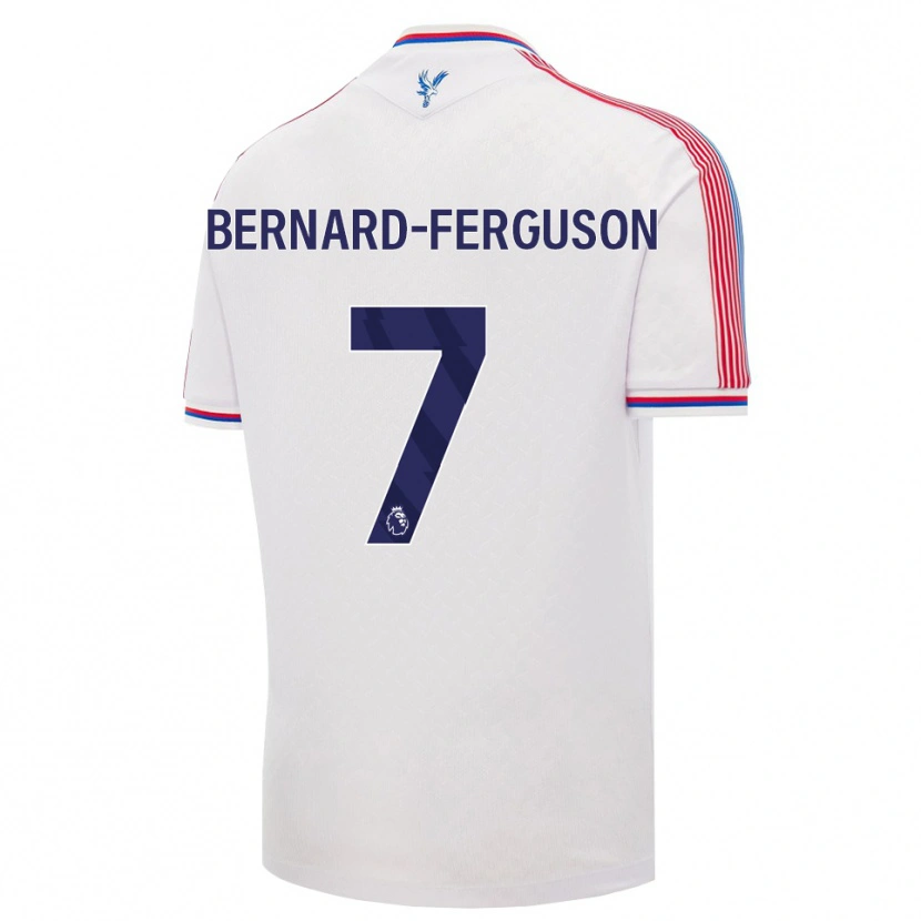 Danxen Dames Makai Bernard-Ferguson #7 Wit Rood Blauw Thuisshirt Thuistenue 2026/27 T-Shirt België