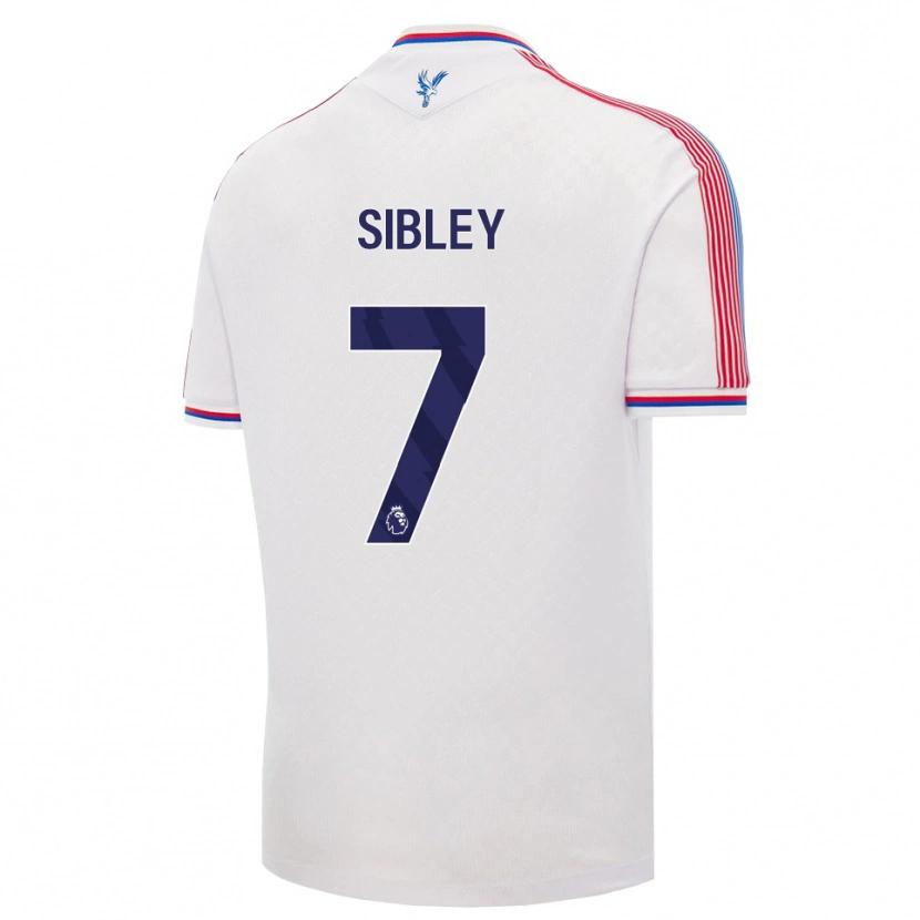 Danxen Dames Isabella Sibley #7 Wit Rood Blauw Thuisshirt Thuistenue 2026/27 T-Shirt België