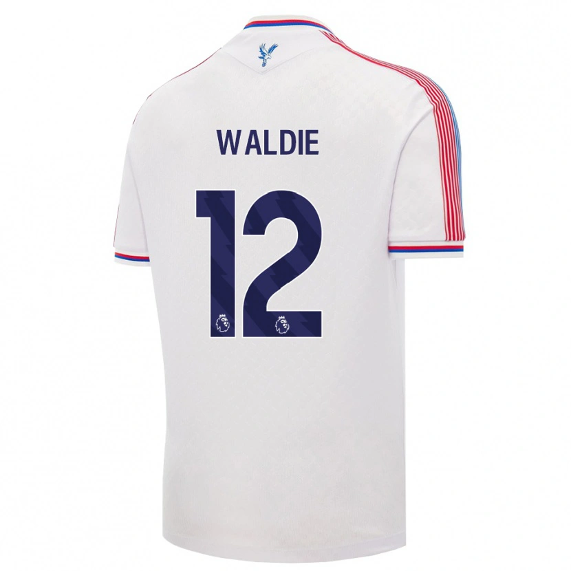 Danxen Dames Lizzie Waldie #12 Wit Rood Blauw Thuisshirt Thuistenue 2026/27 T-Shirt België