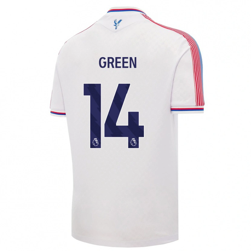 Danxen Dames Josie Green #14 Wit Rood Blauw Thuisshirt Thuistenue 2026/27 T-Shirt België