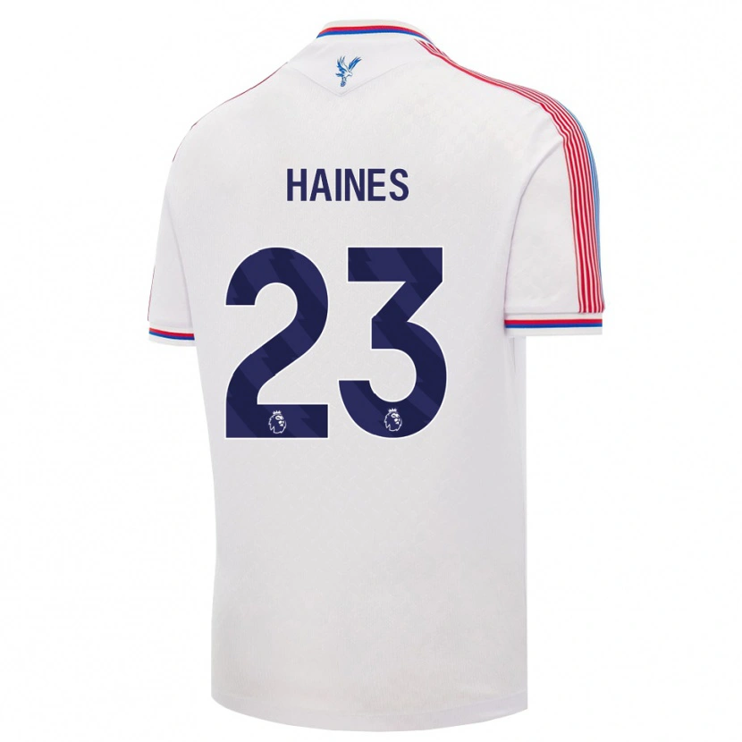 Danxen Dames Coral-Jade Haines #23 Wit Rood Blauw Thuisshirt Thuistenue 2026/27 T-Shirt België