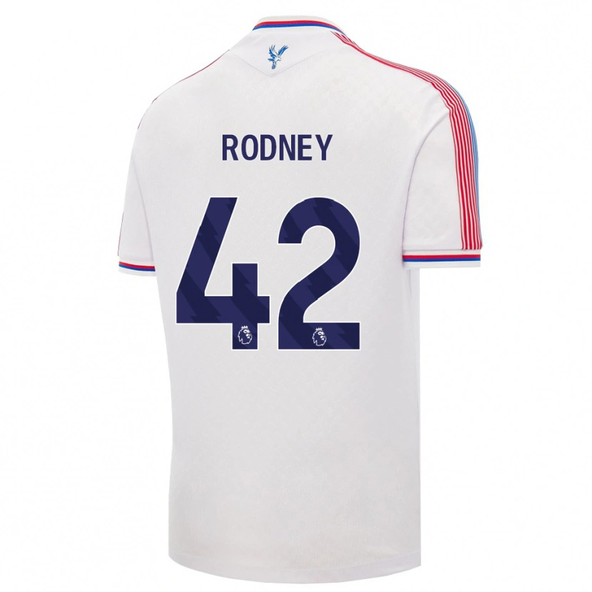 Danxen Dames Kaden Rodney #42 Wit Rood Blauw Thuisshirt Thuistenue 2026/27 T-Shirt België