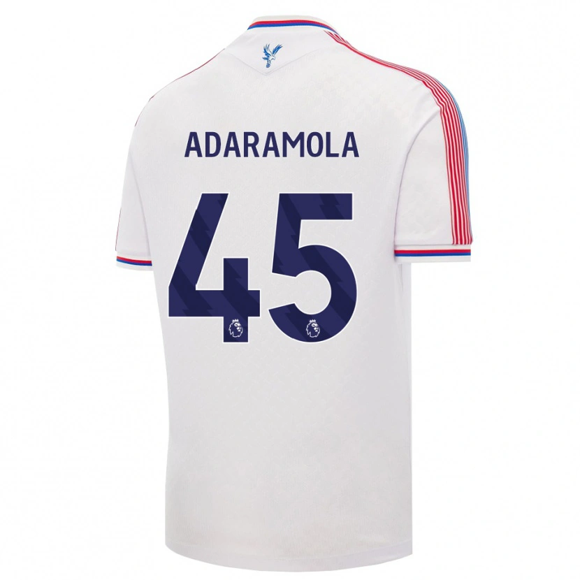 Danxen Dames Tayo Adaramola #45 Wit Rood Blauw Thuisshirt Thuistenue 2026/27 T-Shirt België