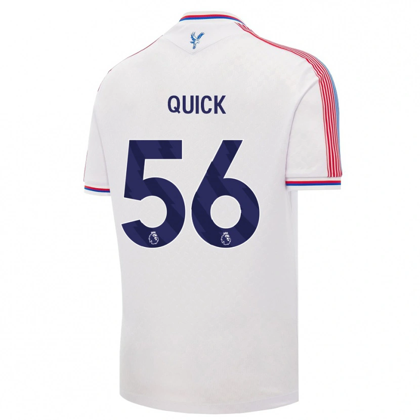 Danxen Dames Daniel Quick #56 Wit Rood Blauw Thuisshirt Thuistenue 2026/27 T-Shirt België