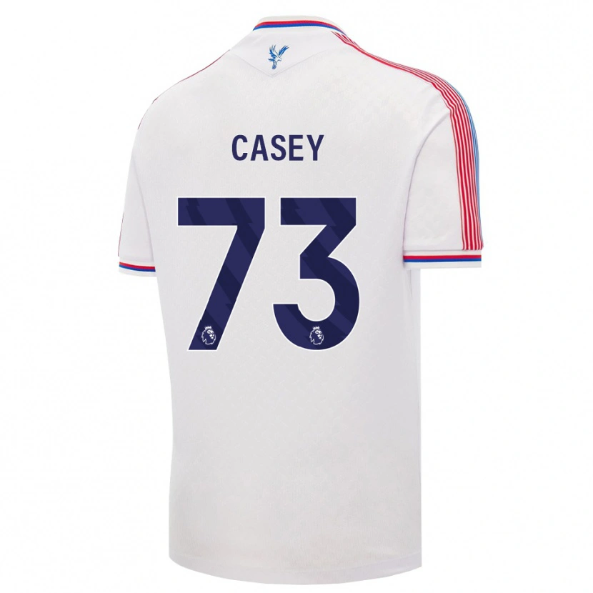 Danxen Dames Ben Casey #73 Wit Rood Blauw Thuisshirt Thuistenue 2026/27 T-Shirt België