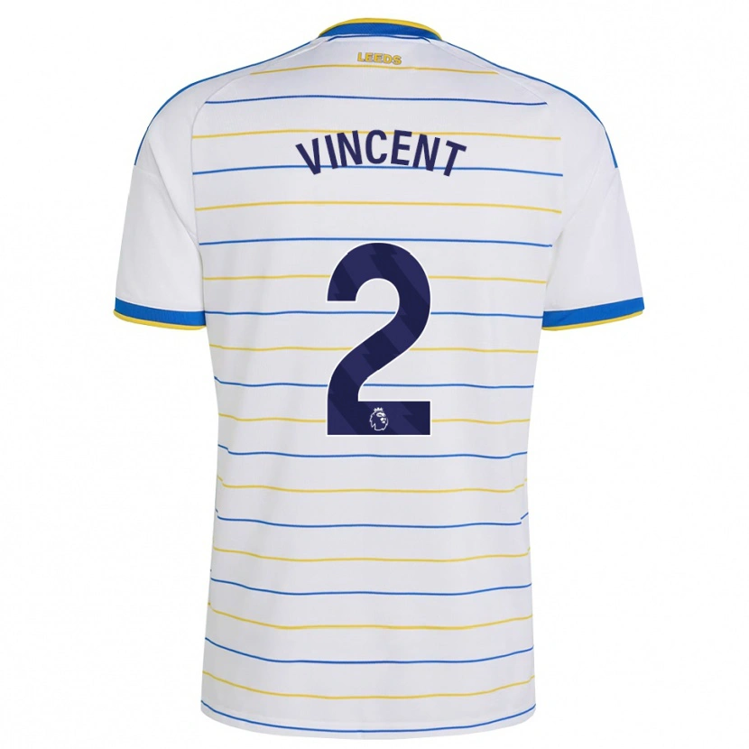 Danxen Dames Harvey Vincent #2 Rood Geel Blauw Thuisshirt Thuistenue 2026/27 T-Shirt België
