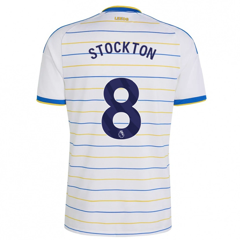 Danxen Dames Tom Stockton #8 Rood Geel Blauw Thuisshirt Thuistenue 2026/27 T-Shirt België