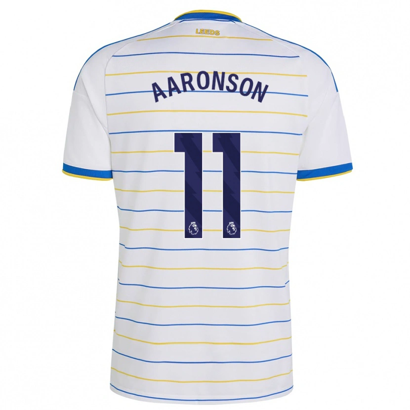 Danxen Dames Brenden Aaronson #11 Rood Geel Blauw Thuisshirt Thuistenue 2026/27 T-Shirt België