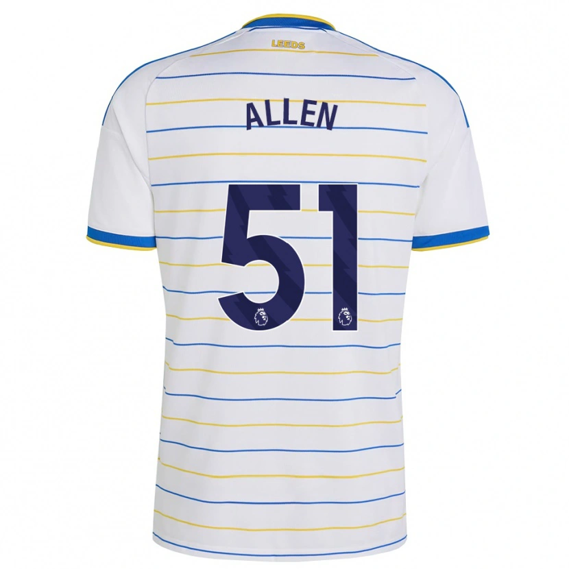 Danxen Dames Charlie Allen #51 Rood Geel Blauw Thuisshirt Thuistenue 2026/27 T-Shirt België