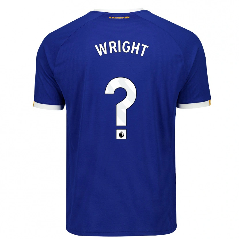 Danxen Dames Harry Wright #0 Blauw Wit Geel Thuisshirt Thuistenue 2026/27 T-Shirt België