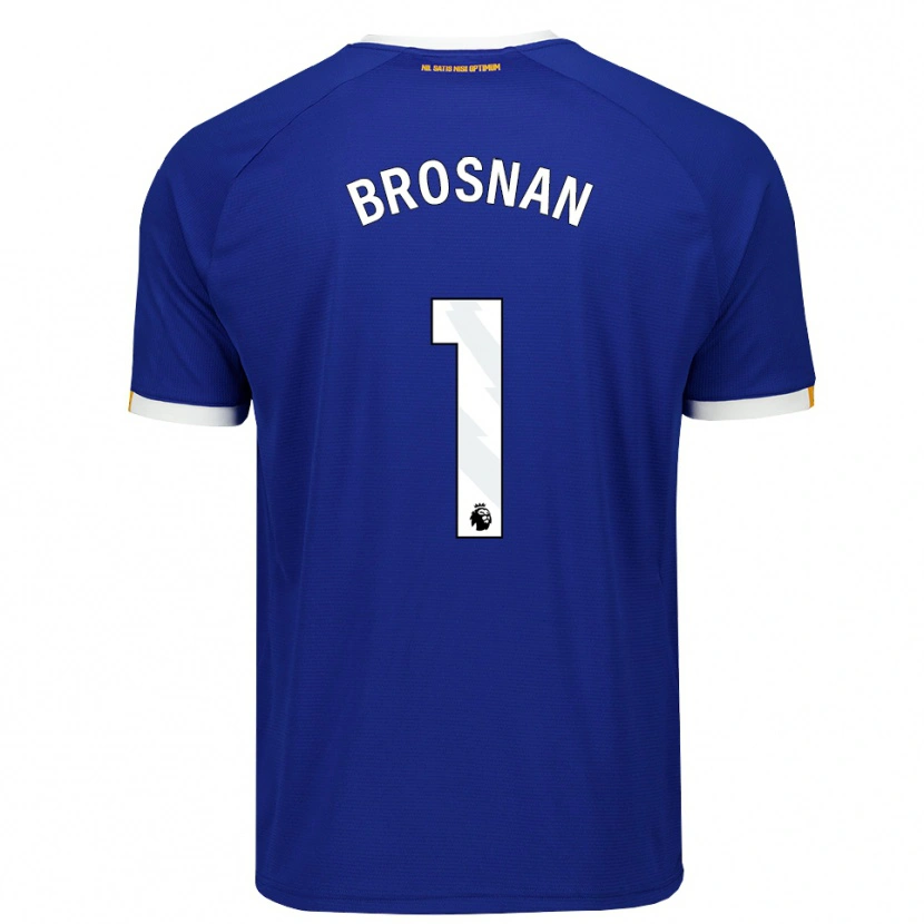 Danxen Dames Courtney Brosnan #1 Blauw Wit Geel Thuisshirt Thuistenue 2026/27 T-Shirt België