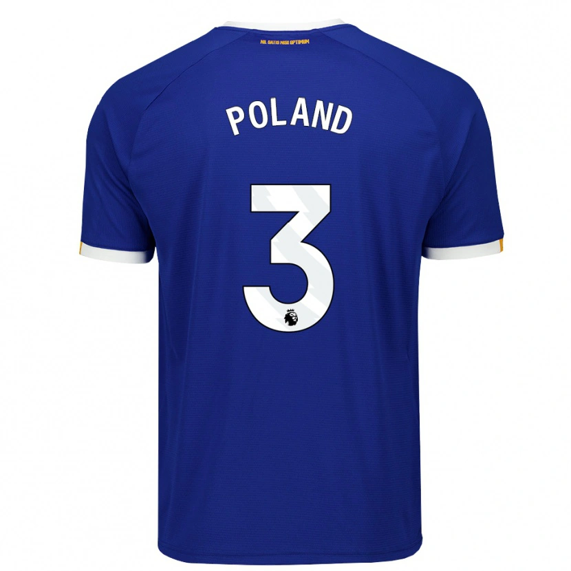 Danxen Dames Louis Poland #3 Blauw Wit Geel Thuisshirt Thuistenue 2026/27 T-Shirt België