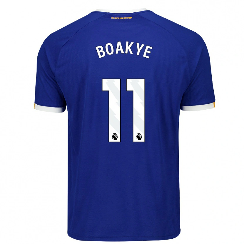 Danxen Dames Kingsford Boakye #11 Blauw Wit Geel Thuisshirt Thuistenue 2026/27 T-Shirt België
